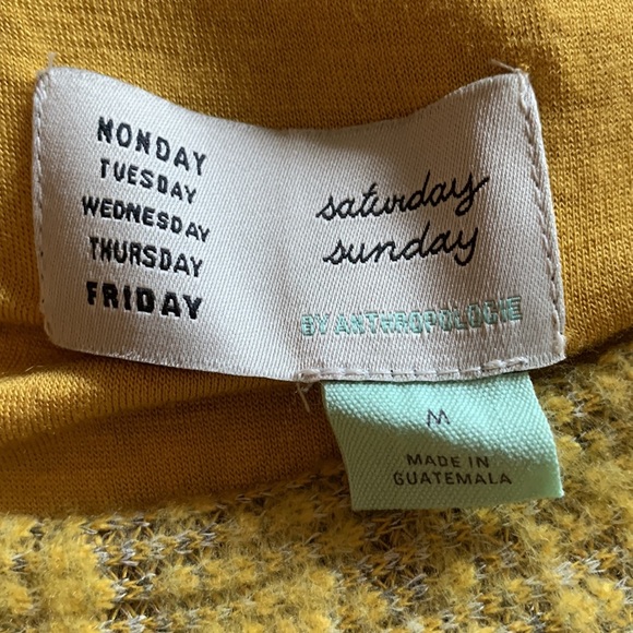 Saturday/Sunday Lyla Cozy Tunic Dress in Gold sz M - Picture 3 of 3